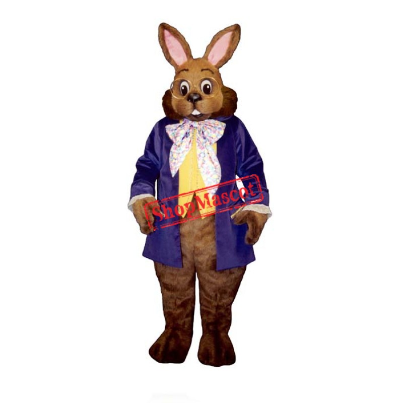 Mr. Brown Bunny Mascot Costume