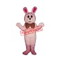 Fat Bunny Mascot Costume