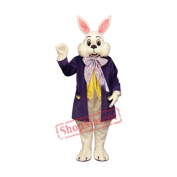 Wendell Rabbit-Purple Mascot Costume