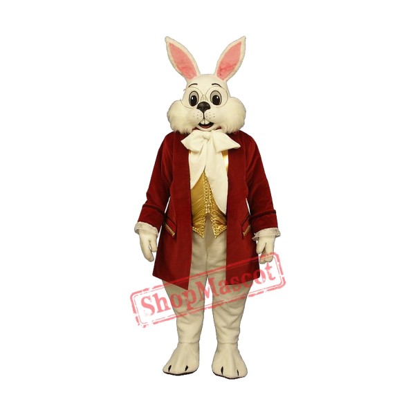 Wendell Rabbit-Red Mascot Costume