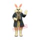 Wendell Rabbit-Blue Mascot Costume Wendell Rabbit-Blue Mascot Costume