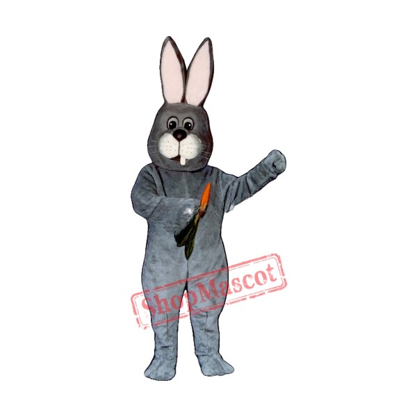Toothless Rabbit Mascot Costume
