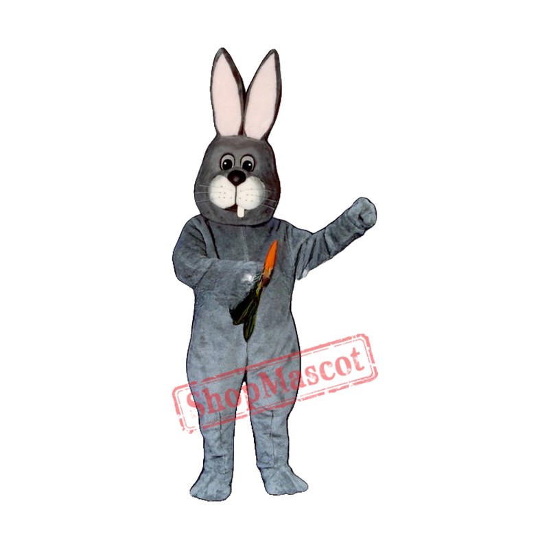 Toothless Rabbit Mascot Costume Toothless Rabbit Mascot Costume