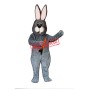 Toothless Rabbit Mascot Costume