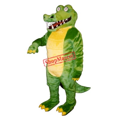 Brawny Gator Mascot Costume