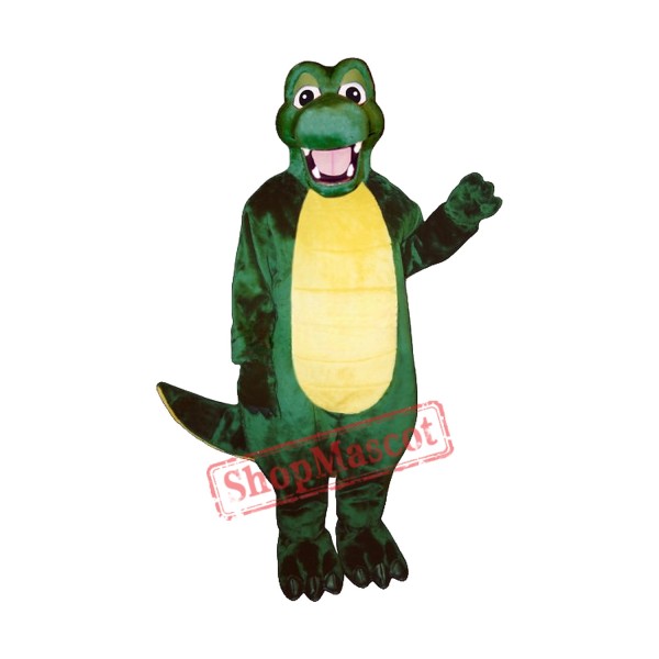 Happy Alligator Mascot Costume Happy Alligator Mascot Costume