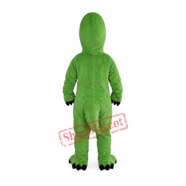 Dino Nerd Mascot Costume Dino Nerd Mascot Costume