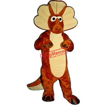 Triceratops Dinosaur Mascot Costume
