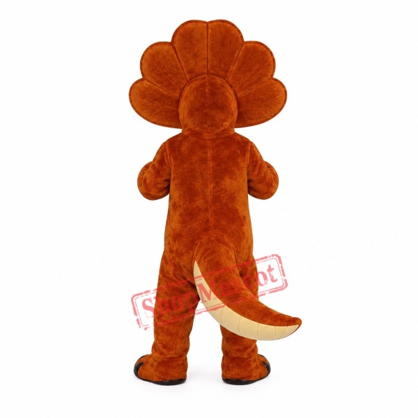 Triceratops Dinosaur Mascot Costume Triceratops Dinosaur Mascot Costume