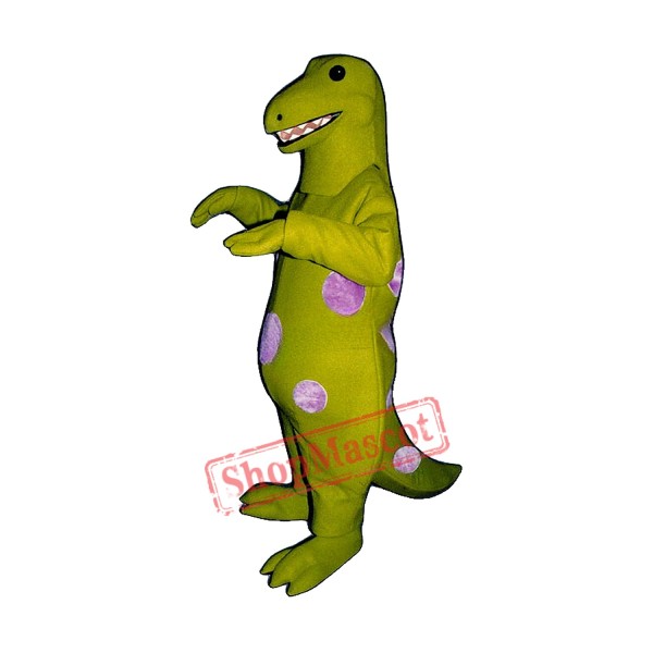 Green Dinosaur Mascot Costume Green Dinosaur Mascot Costume