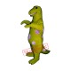 Green Dinosaur Mascot Costume Green Dinosaur Mascot Costume
