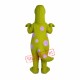 Green Dinosaur Mascot Costume Green Dinosaur Mascot Costume