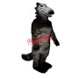 Black Dino Mascot Costume
