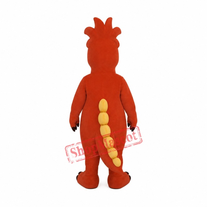 Firedrake Dragon Mascot Costume