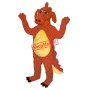 Red Dragon Mascot Costume