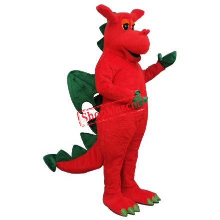 Winged Dragon Mascot Costume