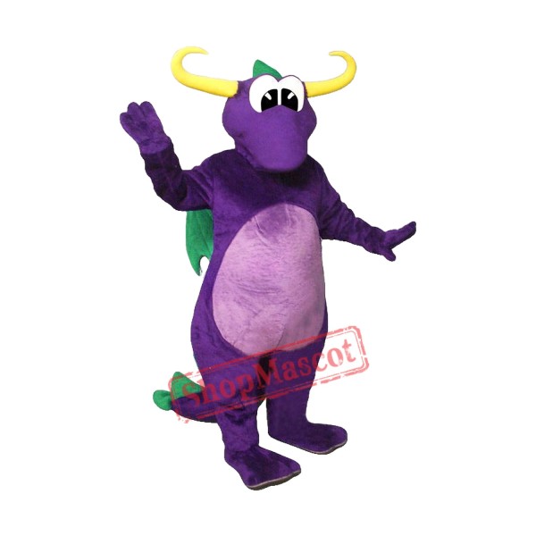 Horned Dragon Mascot Costume