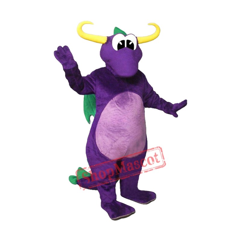 Horned Dragon Mascot Costume Horned Dragon Mascot Costume