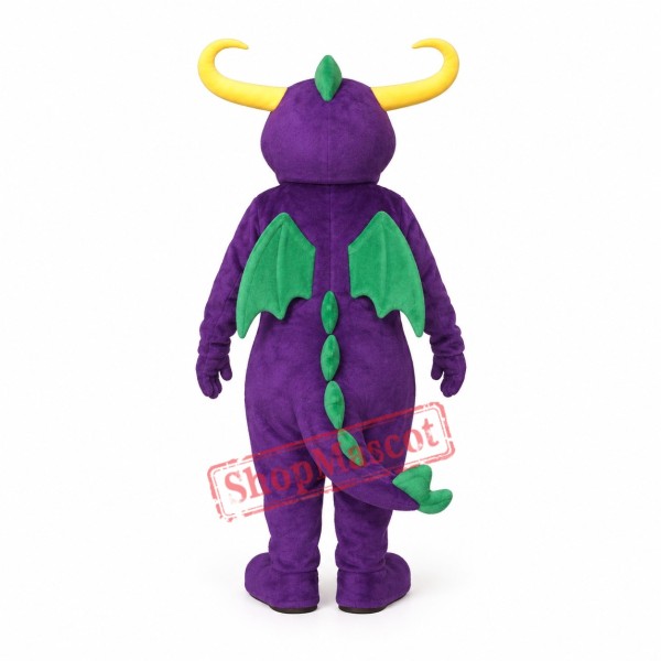 Horned Dragon Mascot Costume Horned Dragon Mascot Costume