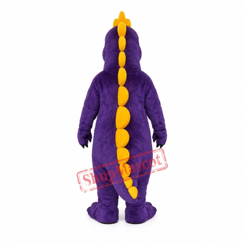 Dunkan Dragon Mascot Costume Dunkan Dragon Mascot Costume
