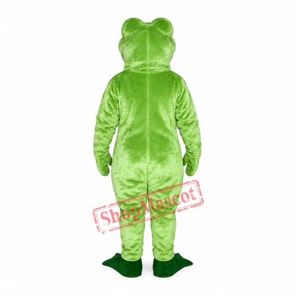Jaunty Frog Mascot Costume Jaunty Frog Mascot Costume