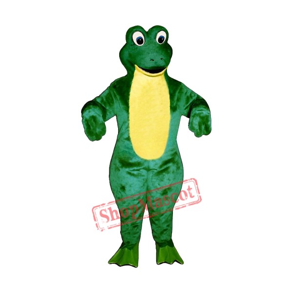 Froggy Frog Mascot Costume Froggy Frog Mascot Costume