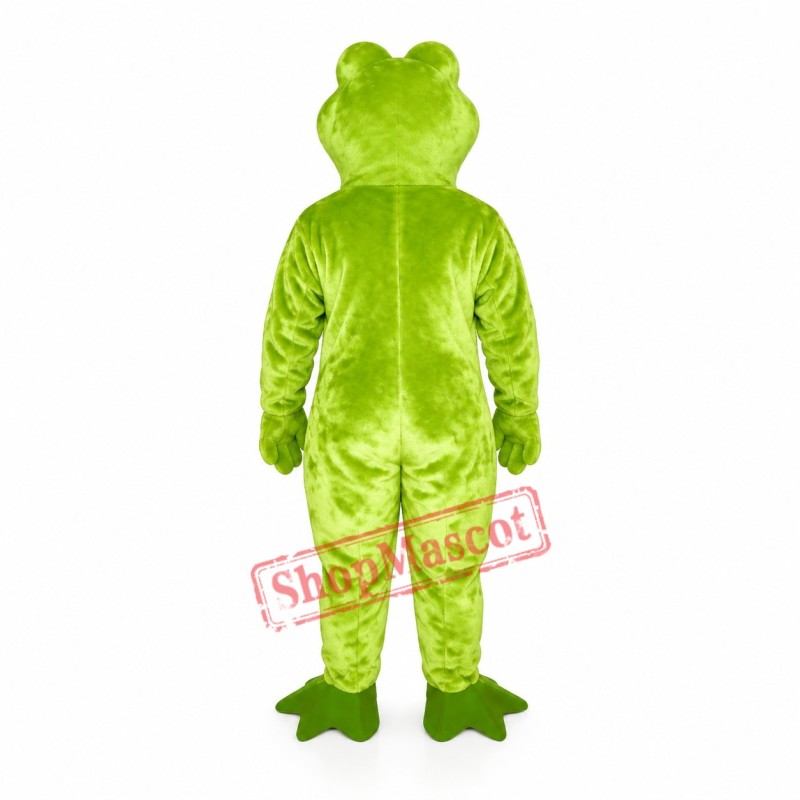 Leaping Frog Mascot Costume