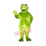 Leaping Frog Mascot Costume