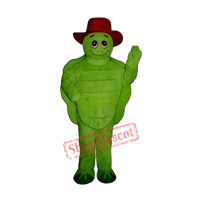 Tommy Turtle Hat Mascot Costume Tommy Turtle Hat Mascot Costume