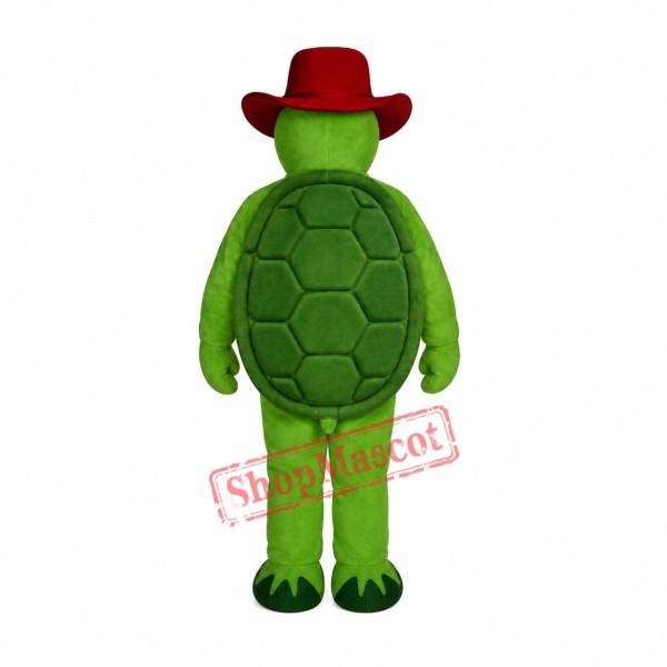 Tommy Turtle Hat Mascot Costume Tommy Turtle Hat Mascot Costume