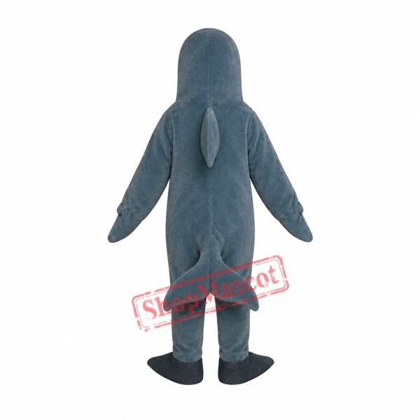 Light Blue Dolphin Mascot Costume Light Blue Dolphin Mascot Costume