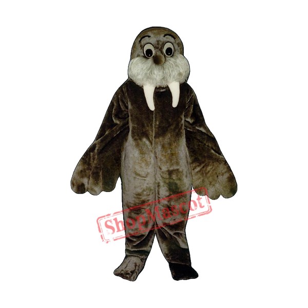 Wally Walrus Mascot Costume