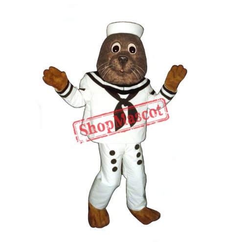 Sailing Otter Mascot Costume