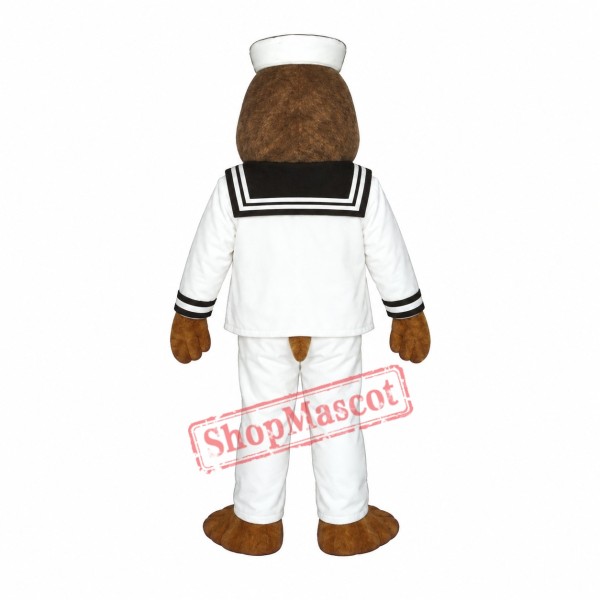 Sailing Otter Mascot Costume Sailing Otter Mascot Costume