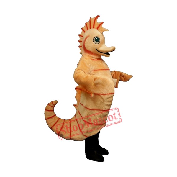 Cartoon Seahorse Mascot Costume Cartoon Seahorse Mascot Costume