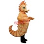 Cartoon Seahorse Mascot Costume