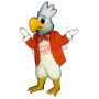 Cockatoo Jacket Bowtie Mascot Costume