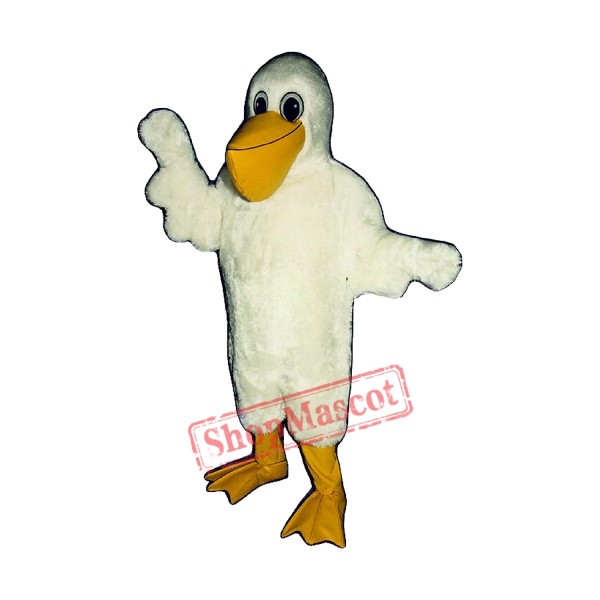 Cartoon Pelican Mascot Costume Cartoon Pelican Mascot Costume
