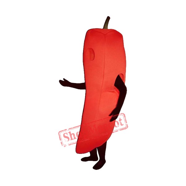 Chili Pepper Mascot Costume Chili Pepper Mascot Costume