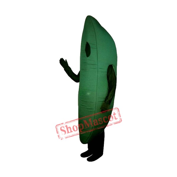 Green Bean Mascot Costume