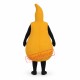 Squash Mascot Costume Squash Mascot Costume