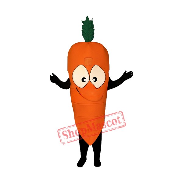 Bug Eyed Carrot Mascot Costume