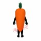 Bug Eyed Carrot Mascot Costume Bug Eyed Carrot Mascot Costume