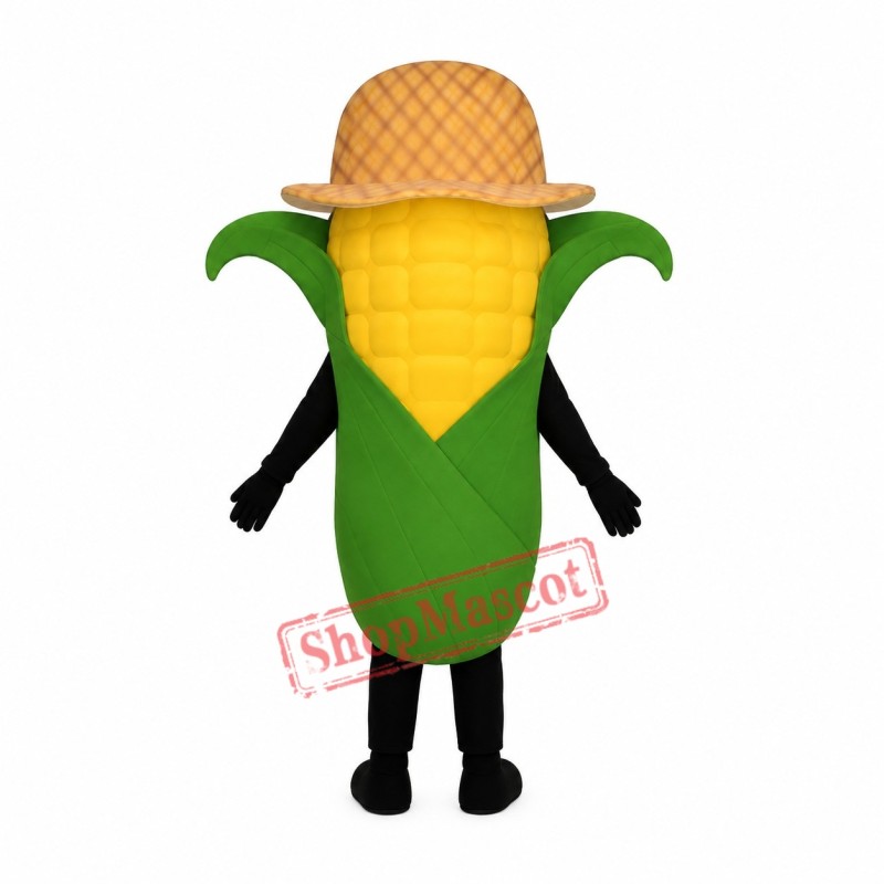 Crazy Corn Mascot Costume Crazy Corn Mascot Costume