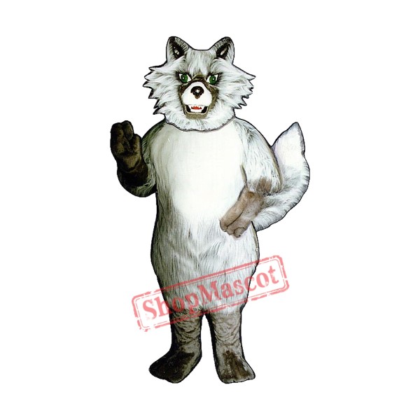 Wild Wolf Mascot Costume