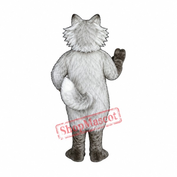 Wild Wolf Mascot Costume Wild Wolf Mascot Costume