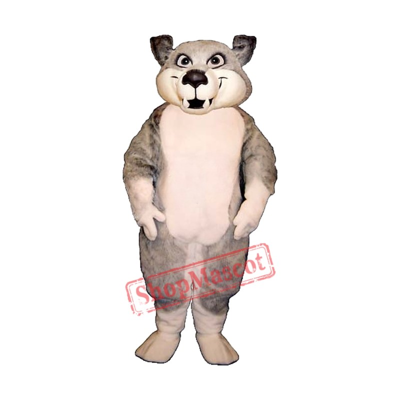 Charley Wolf Mascot Costume