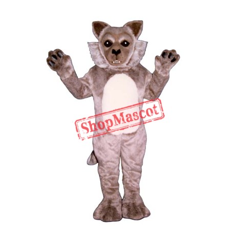 Timber Wolf Mascot Costume