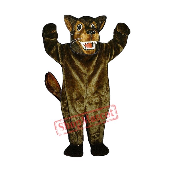 Mean Wolf Mascot Costume Mean Wolf Mascot Costume
