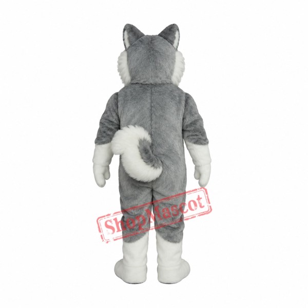 Willy Wolf Mascot Costume Willy Wolf Mascot Costume